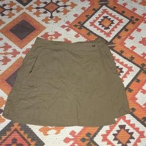 LL Bean hiking skirt